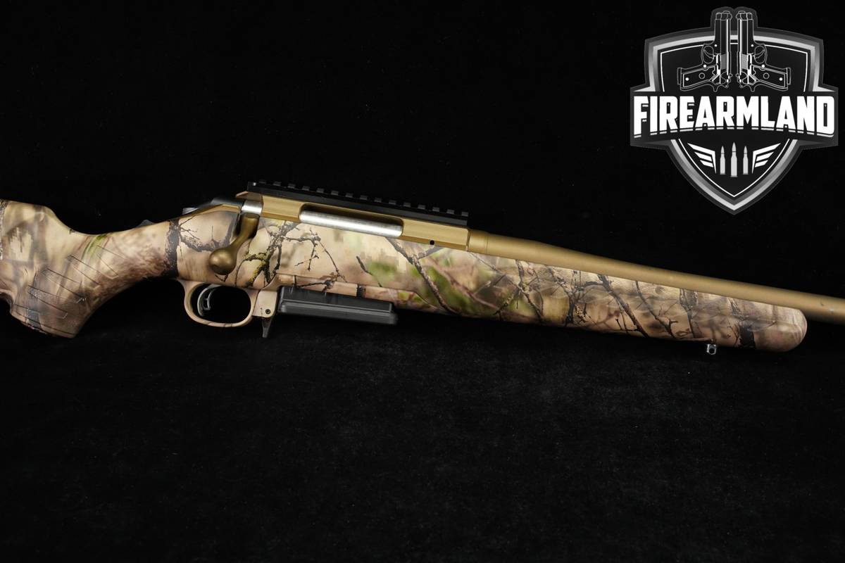 Ruger AMERICAN RIFLE Go Wild Camo/Bronze 6.5 Creedmoor 22" Cerakote