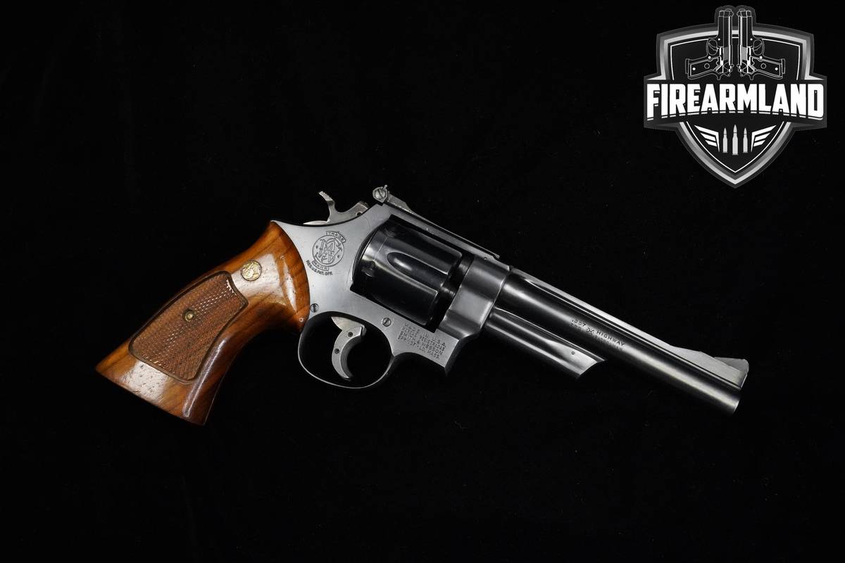 1975 Smith & Wesson (S&W) Model 28-2 Highway Patrol 357 Magnum 6" S&W 28-2