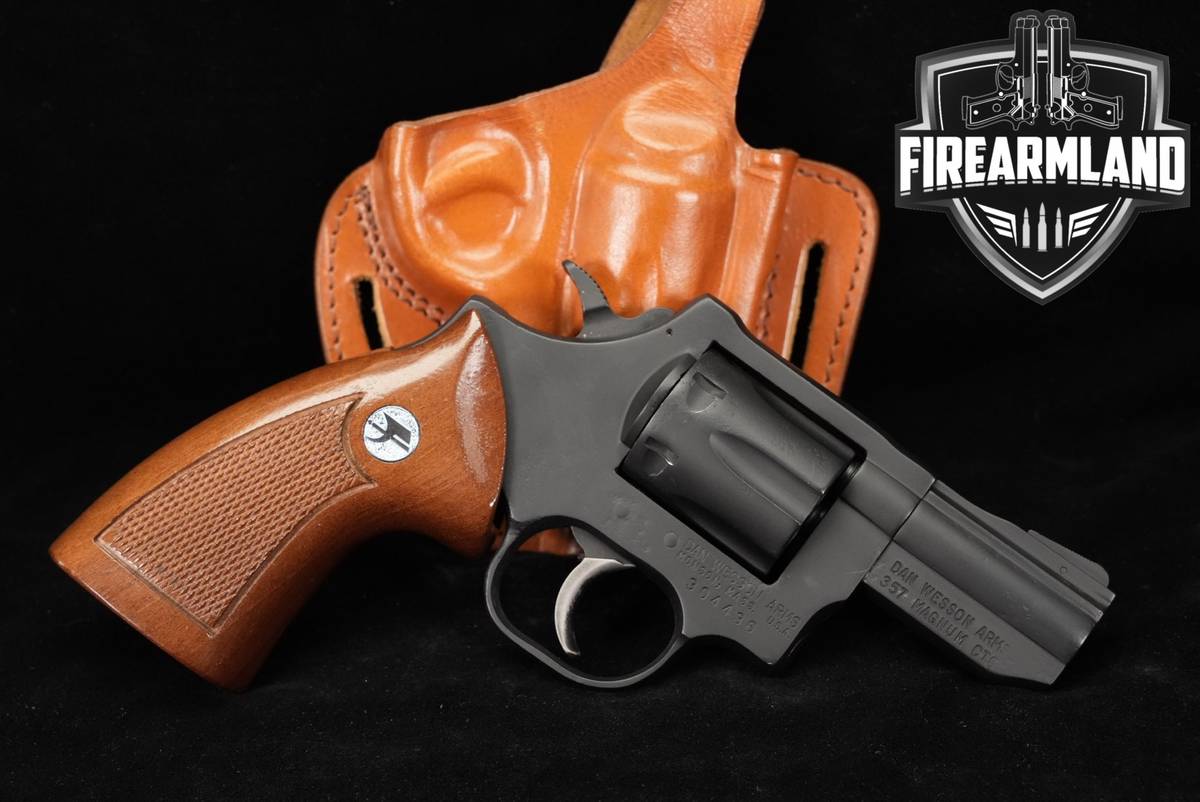 Dan Wesson Model 14-2 357 Magnum Blued DA/SA +HOLSTER
