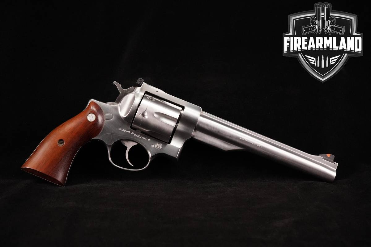 1983 Ruger Redhawk 44 Magnum 7.5" Satin Stainless COLLECTOR