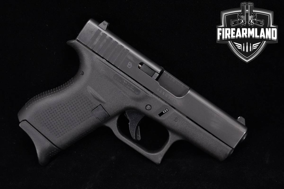 Glock 42 Slimline 380 ACP Glock G42 G-42 +2 MAGS, ORIG CASE & HOLSTER