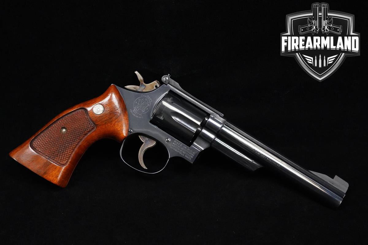 MINTY-GEM! 1980 Smith & Wesson Model 19-4 Combat Magnum 357-Mag 6" S&W 19-4