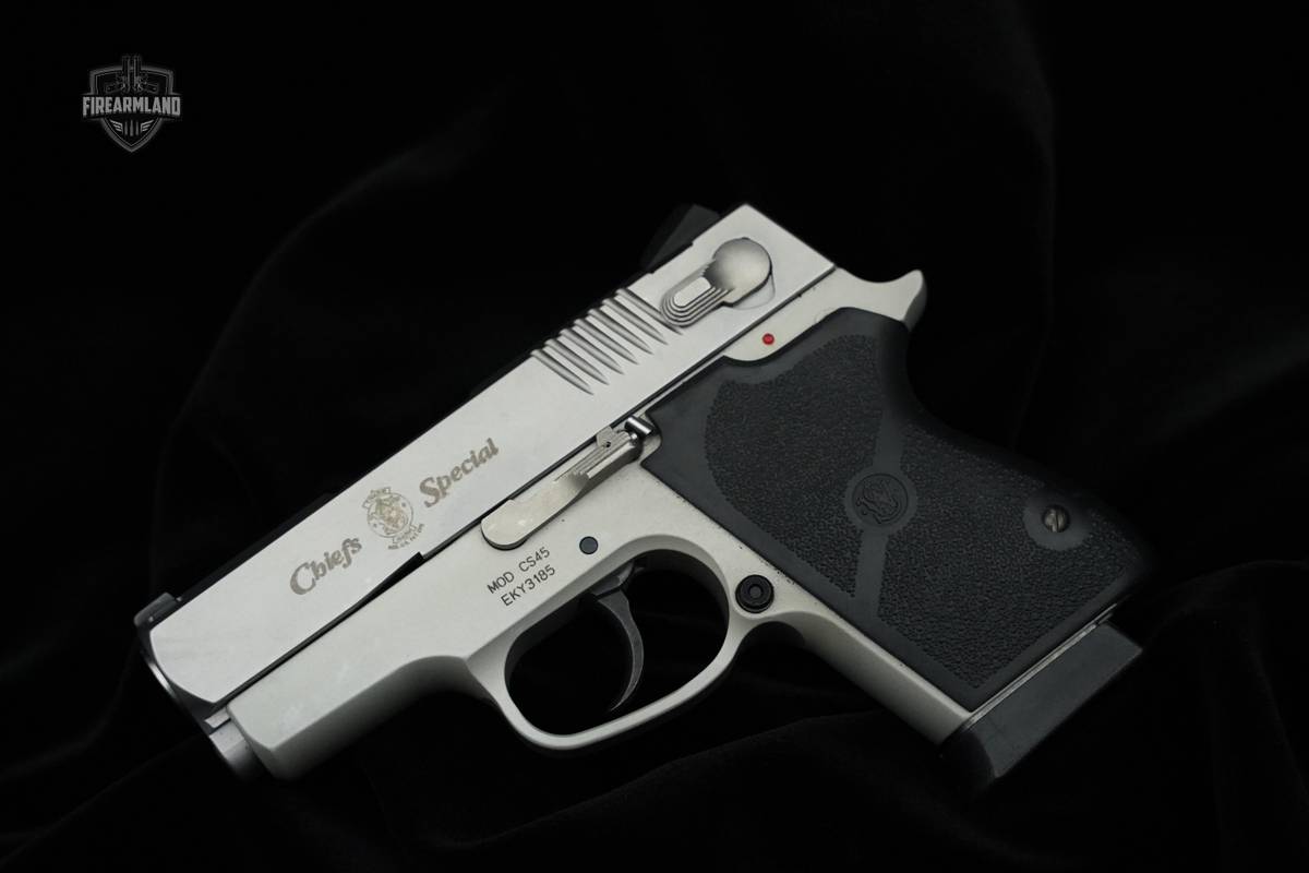 Rare S&W Chiefs Special CS45 INOX 45ACP Pistol 3" Barrel 2 Mags S&W 45 ACP