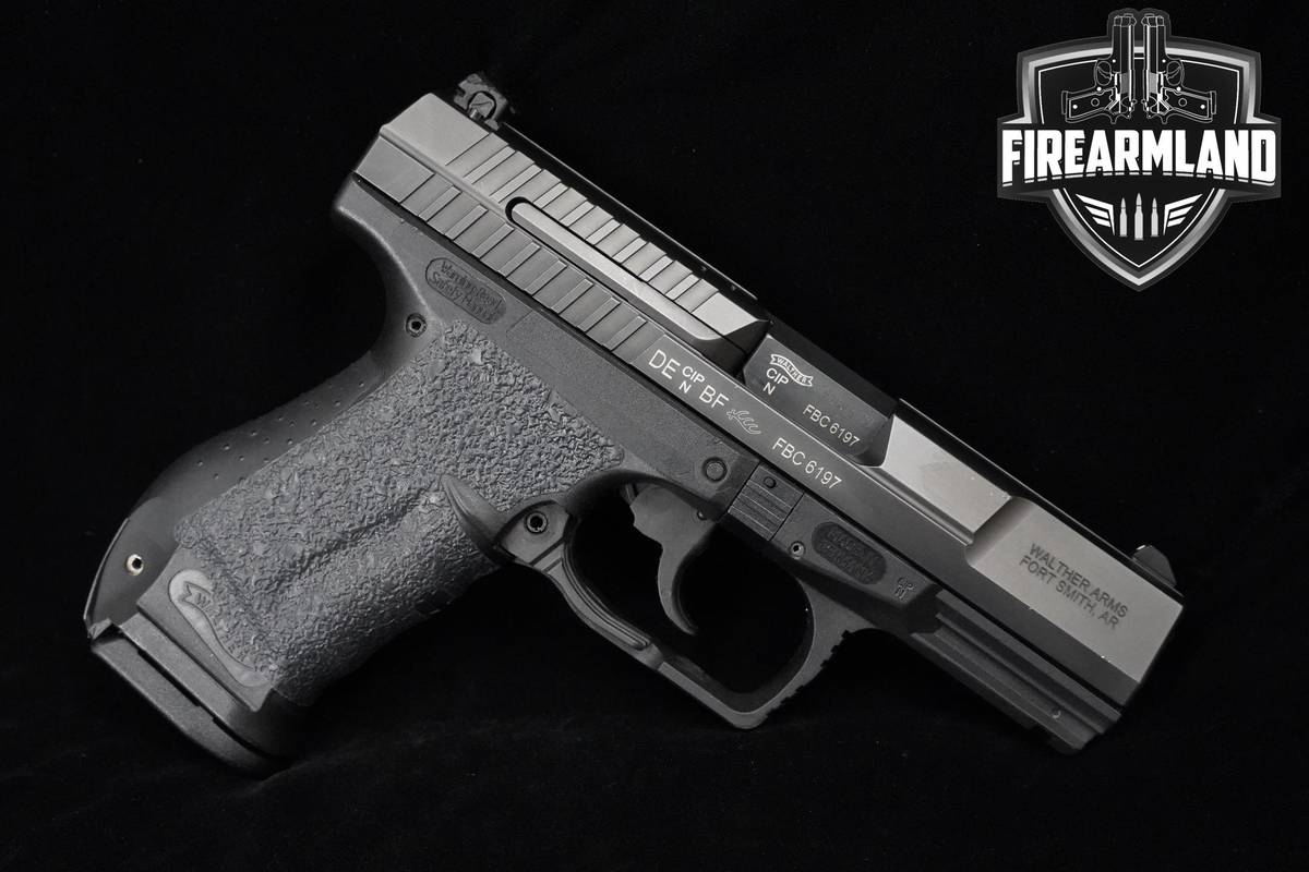 Walther P99 AS Anti-Stress 9mm 4" Walther-P99 AS P-99 +ORIG CASE & HOLSTER