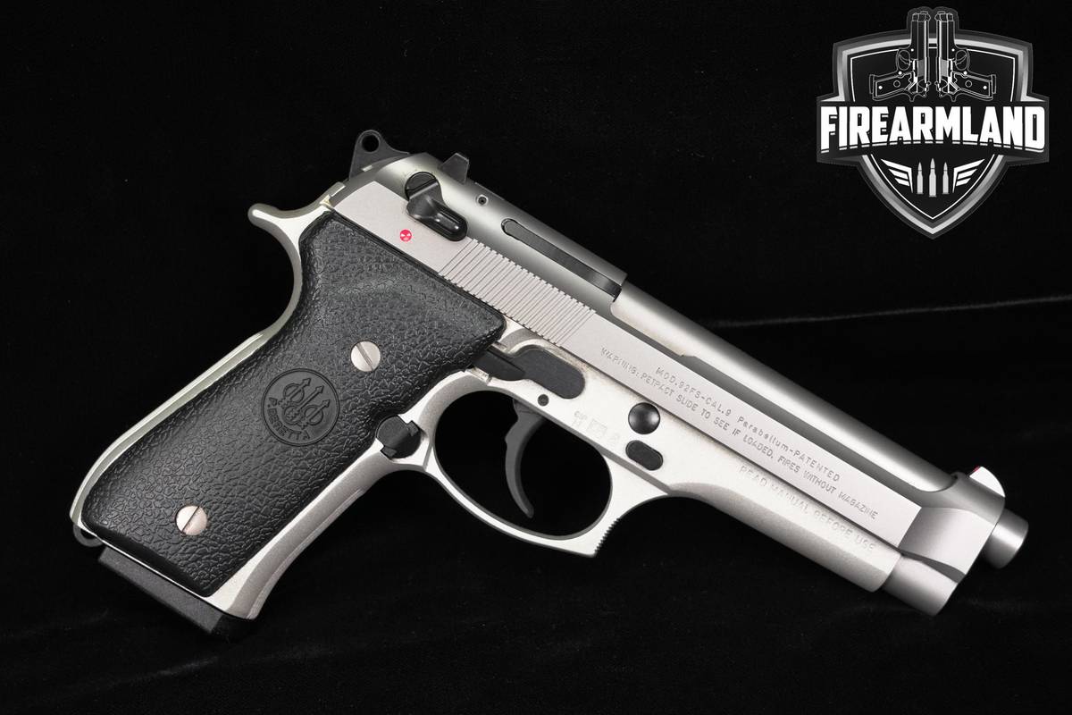 Beretta 92FS Inox 9mm 4.9" 92 FS +6 MAGS & ORIG CASE