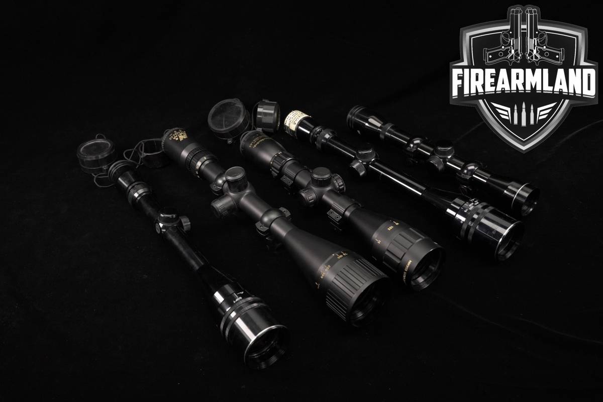 Five Scope Lot Hunting 5 Pack Nikon Tasco NcStar Scopes Riflescopes