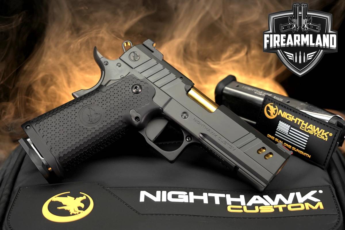 Nighthawk Custom BDS9 Commander 9mm 1911 2011 IOS 4.25" +2 Mags