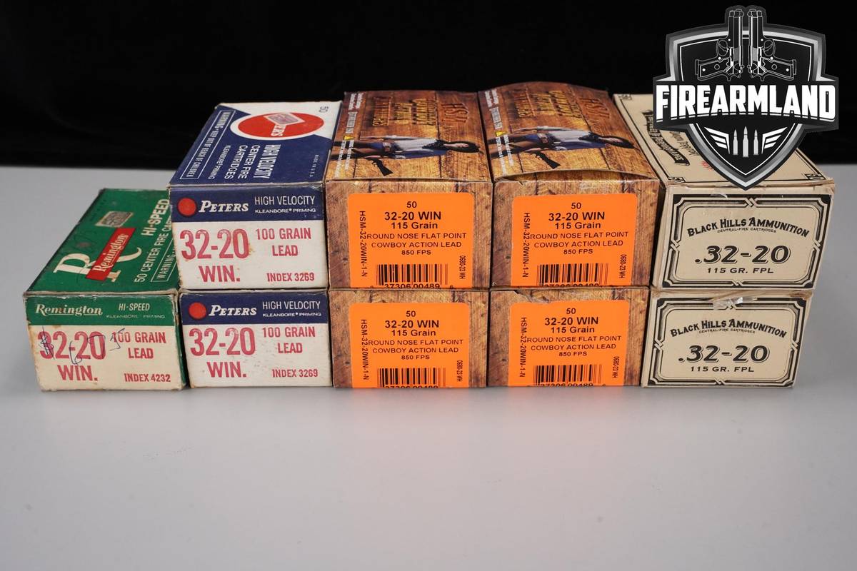180 RDS! 32-20 Win Ammo 32-20Win