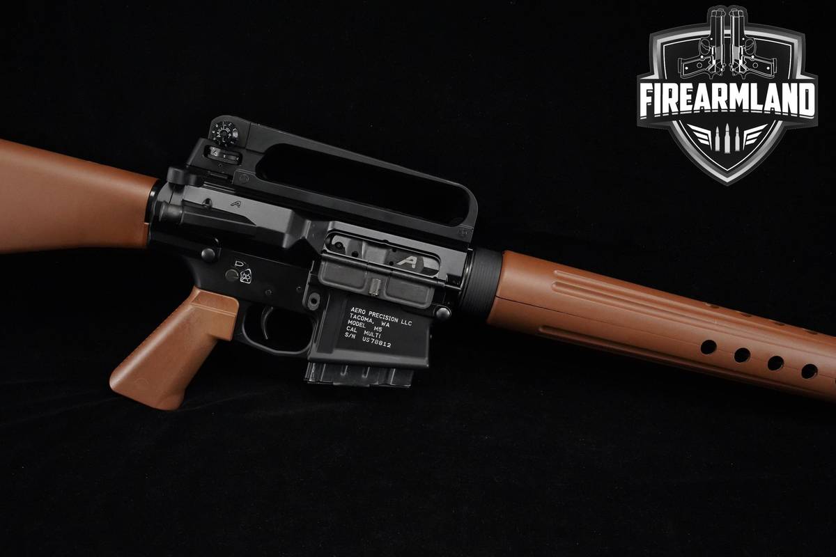 TWO-TONE Aero Precision M5 308 Winchester AR-10 AR10 20 Black & Brown