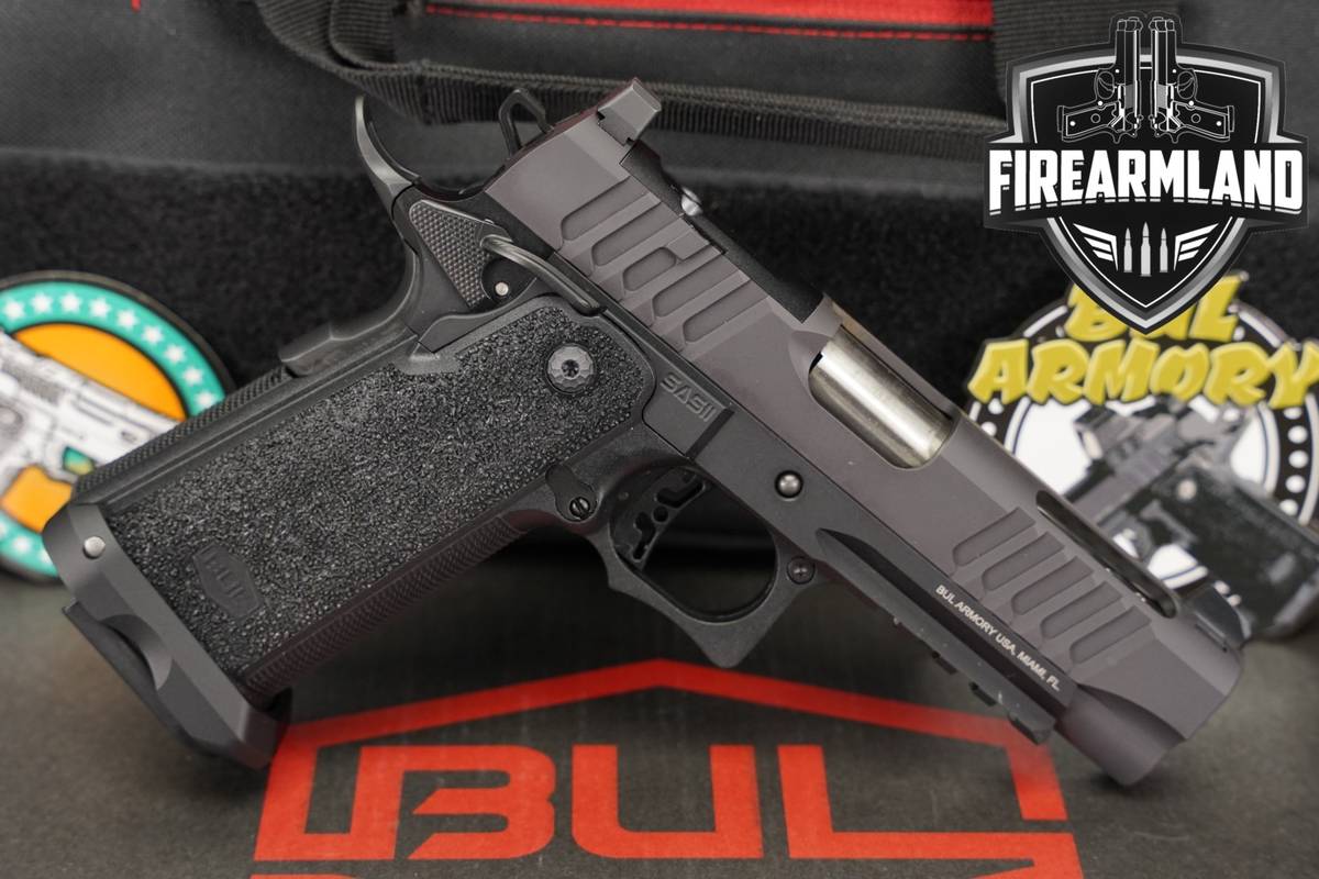Bul Armory SAS II EDC Pro 9mm Optics-Ready 4.25" +3 MAGS & ORIG BOX