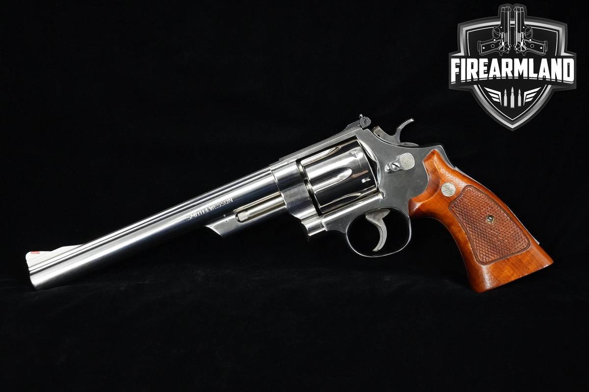 1973 Smith & Wesson (S&W) Model 29-2 44 Magnum 8.25" Nickel Finish S&W 29-2