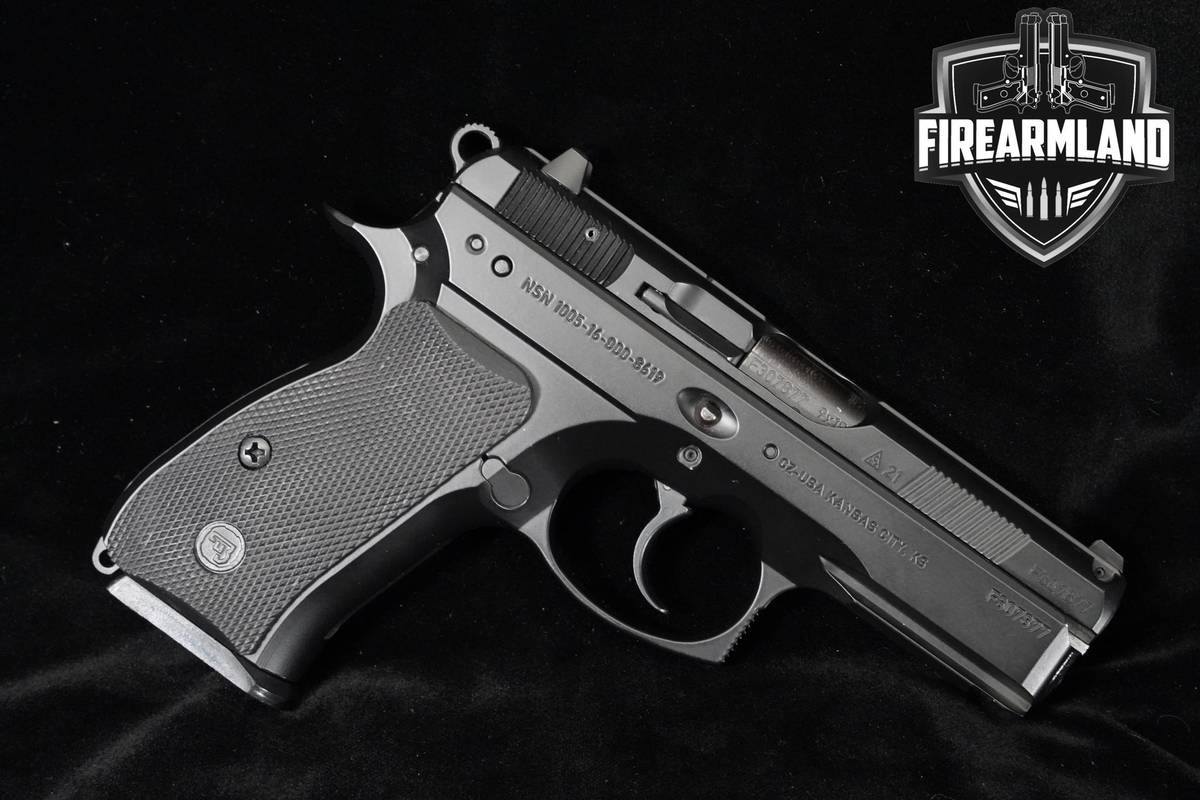CZ 75 P-01 9mm 3.75" Black Polycoat CZ CZ75 +2 MAGS & ORIG CASE