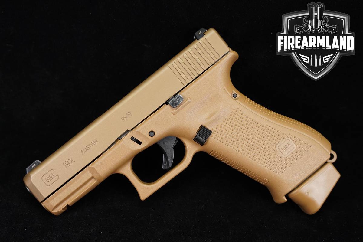 DUTY-CARRY Glock 19X Gen5 9mm 4.02" Coyote G19 X G19X +3 MAGS & ORIG CASE