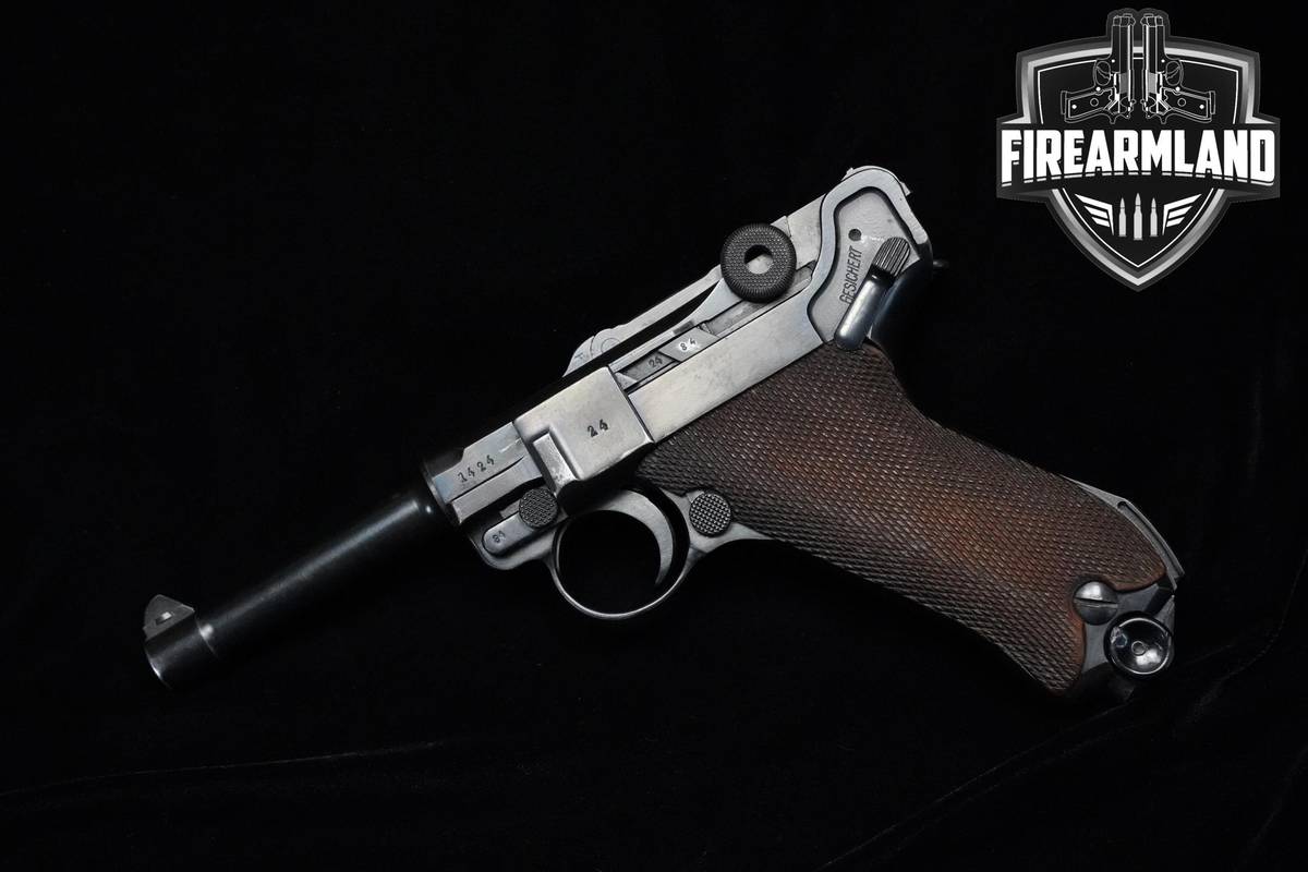 1940 Mauser P08 Luger 9mm 3.9" Blued P08 P.08 P-08 "42" WW2 HOLSTER +2 MAGS