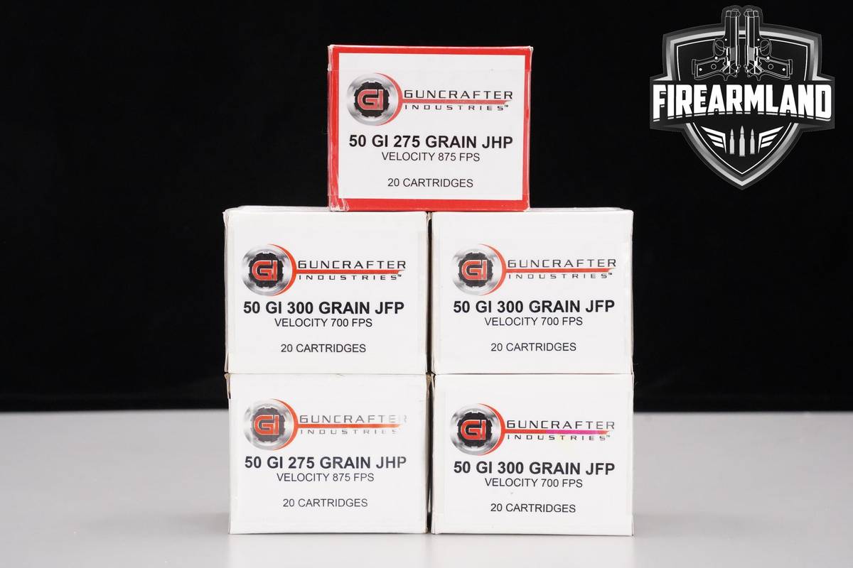 50 GI Ammo 50-GI Ammunition 100 ROUNDS