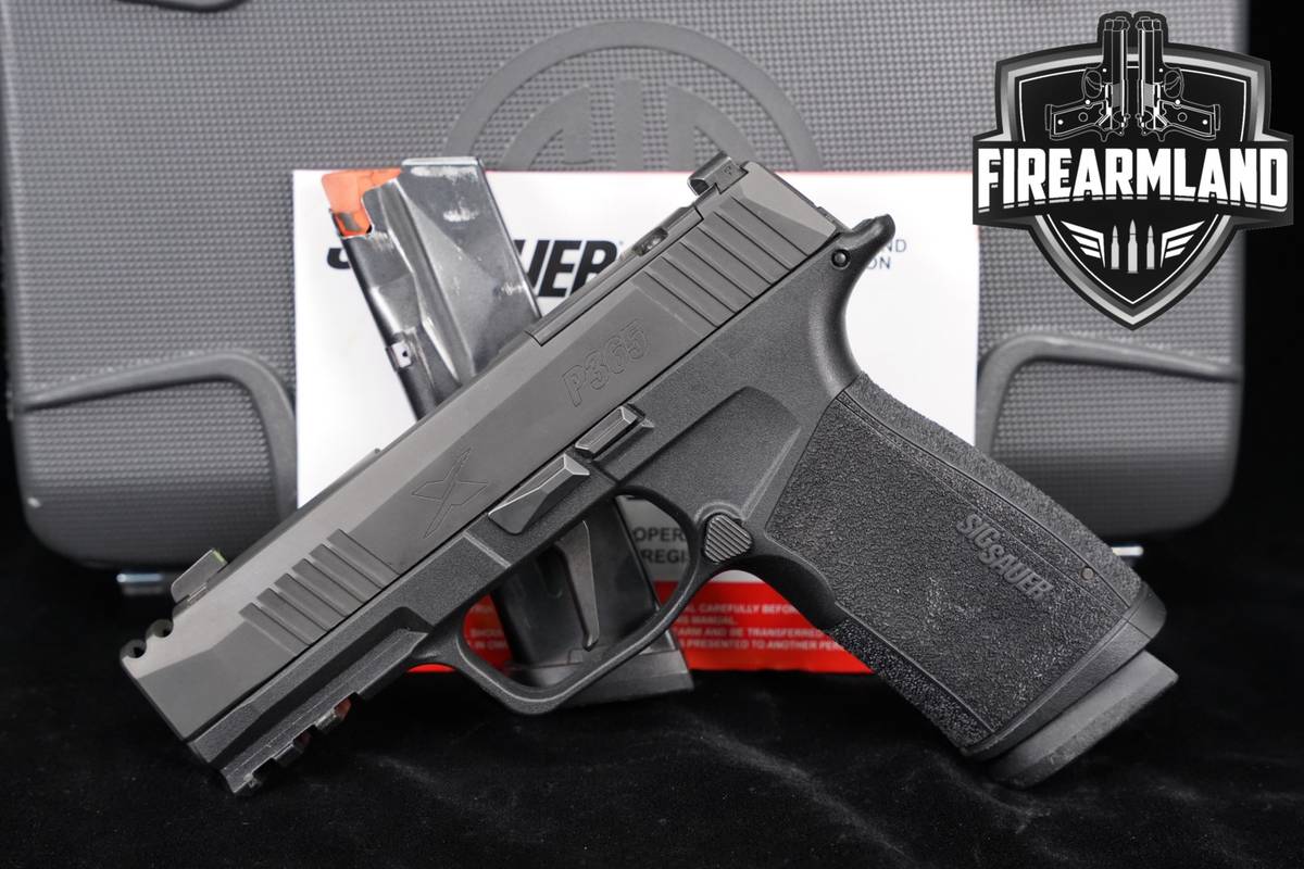 Sig Sauer P365 XMACRO COMP Optics-Ready 9mm P 365 X Macro +CASE, 2 MAGS