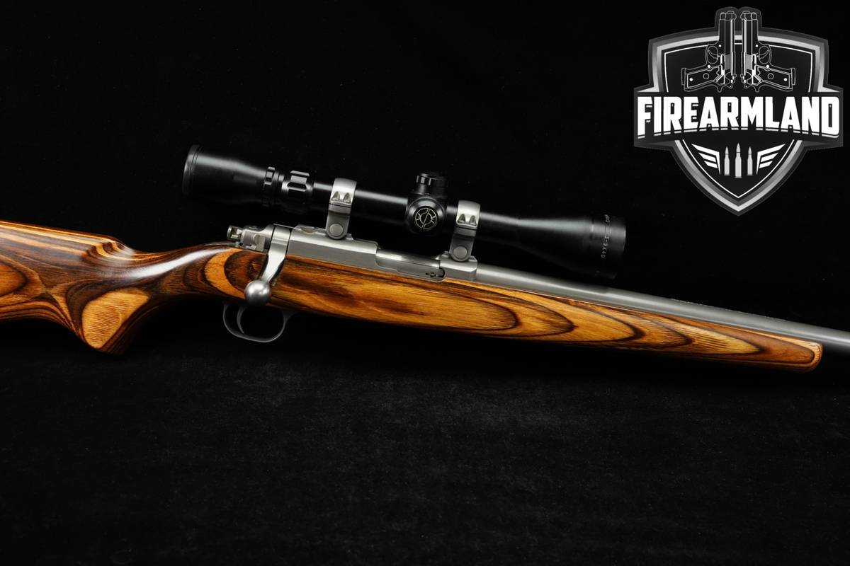 2005 Ruger 77/22 All-Weather 22LR 24" Stainless & Laminate +OPTIC