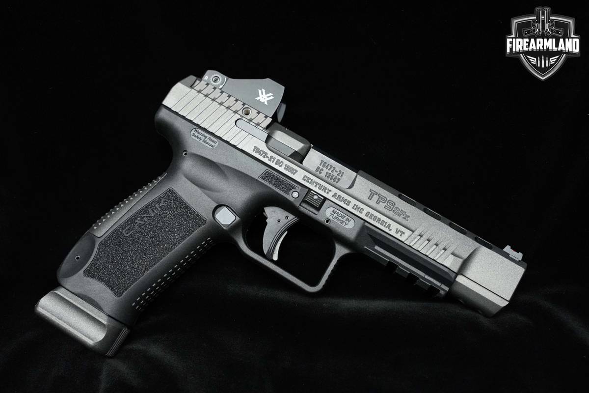 ORIG CASE Canik TP9 SFx 9mm 5" 18+1 Pistol Canik TP9-SFX 9mm + VORTEX VIPER