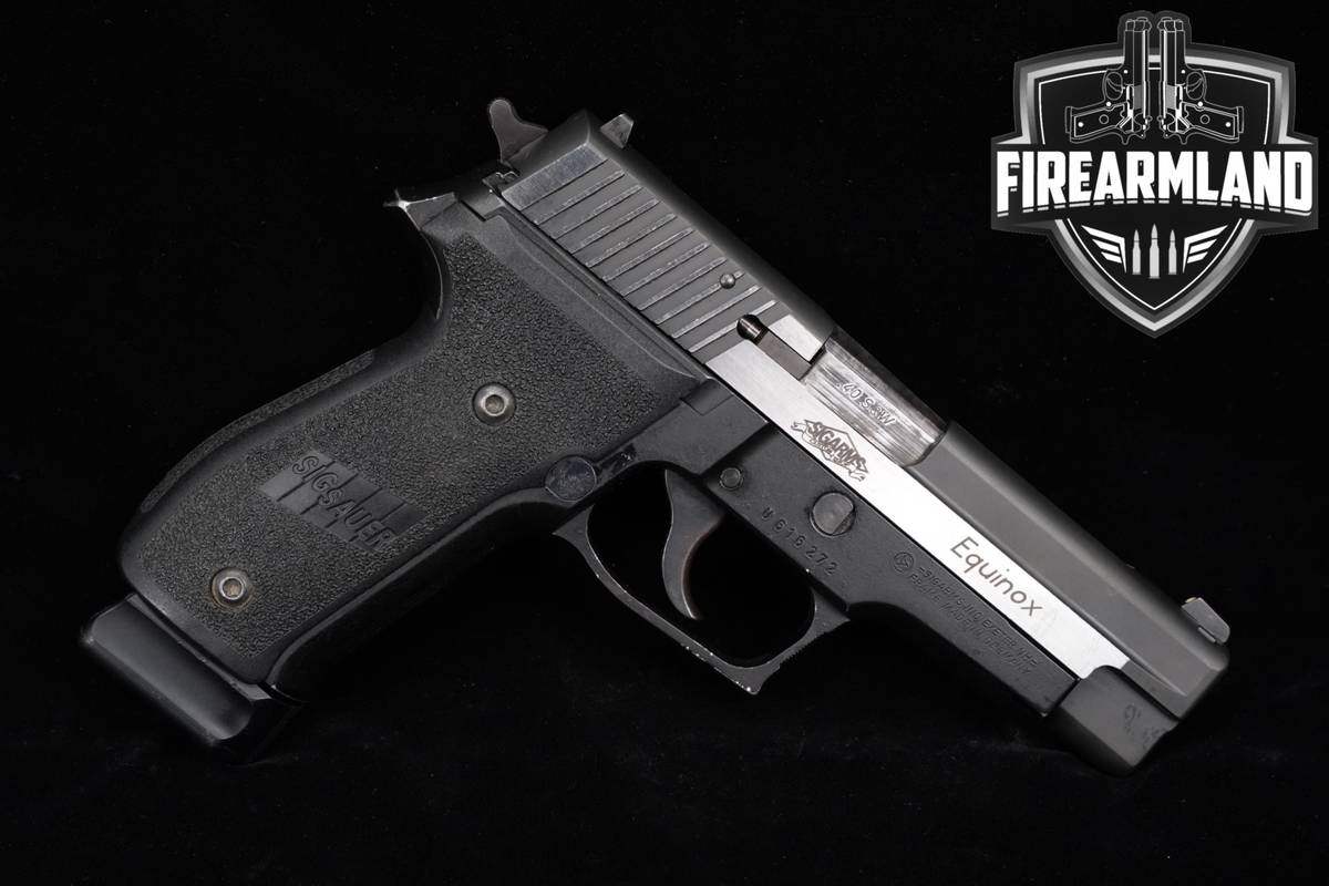Sig Sauer P226 Equinox Custom Shop 40 S&W 4.4" Two-Tone P 226