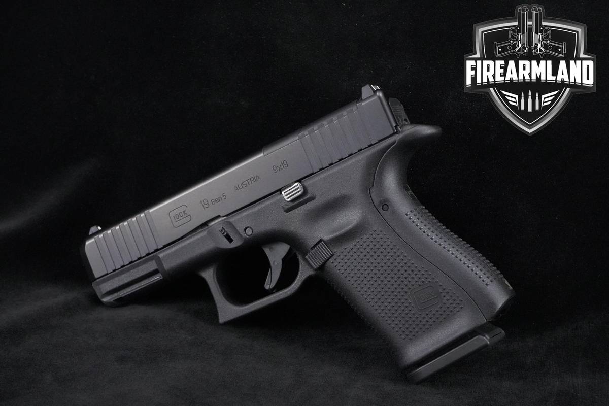 Glock 19 Gen 5 MOS 9mm 4.02" Glock G19 G-19 Gen-5 +5 MAGS & ORIG CASE