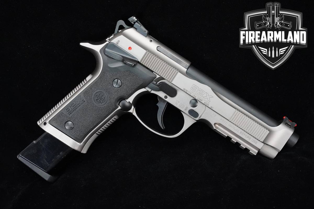 Beretta 92X Performance 9mm 4.8" Nickel Beretta 92X-Performance 92-X 4 MAGS