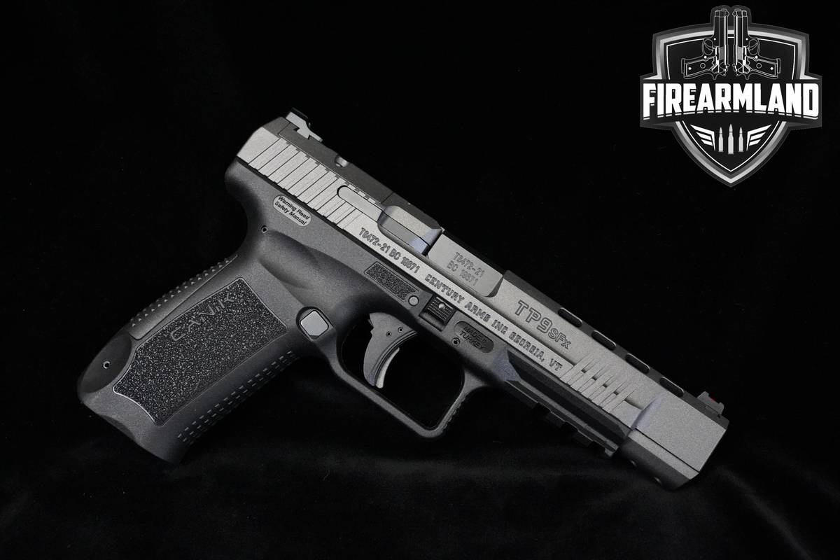 Canik TP9 SFx 9mm Tungsten Canik-TP9 MATCH TP-9 2 MAGS, ORIG CASE & HOLSTER