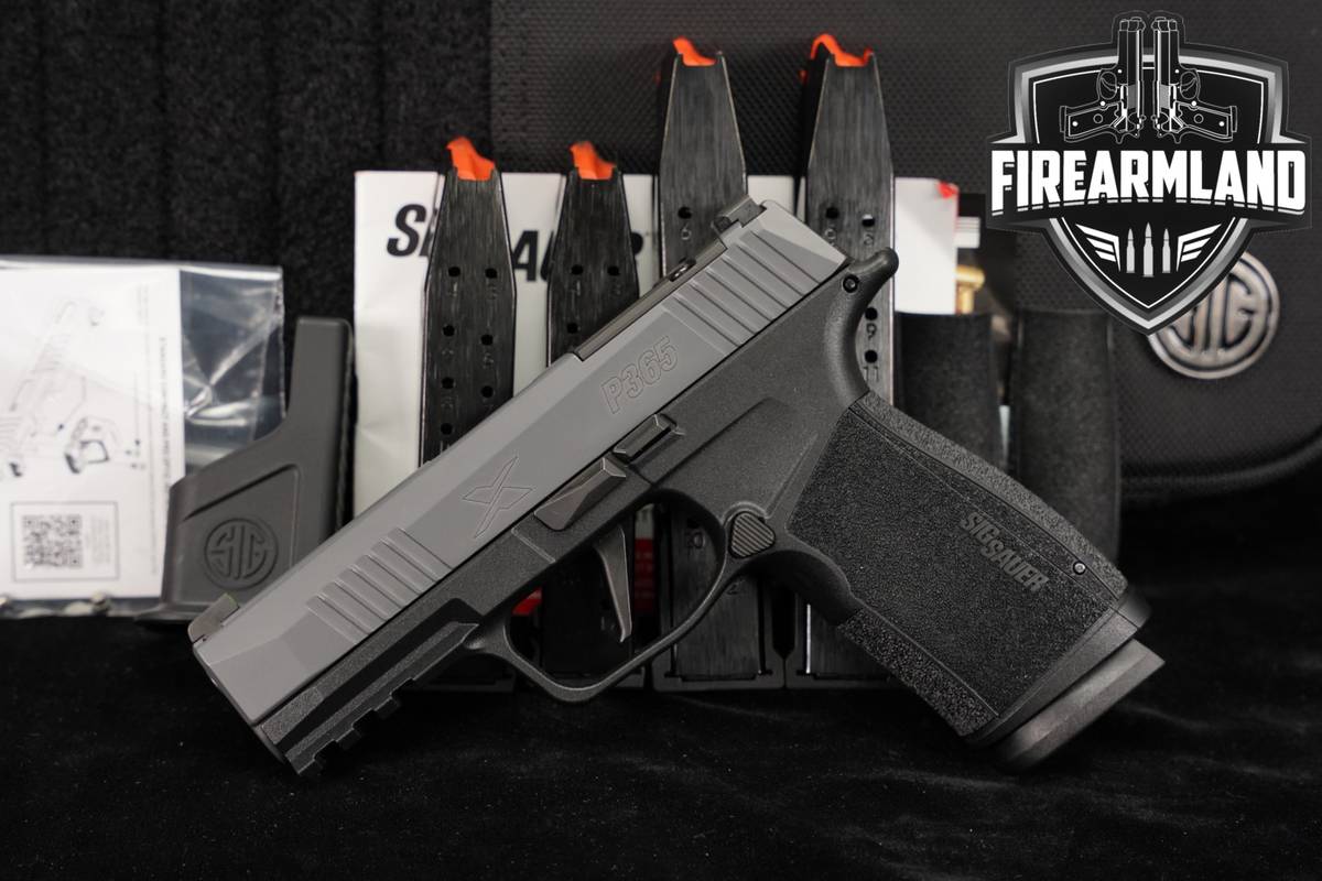 Sig Sauer P365-XMACRO 9mm Optics-Ready Two-Tone P 365 X Macro +5 MAGS