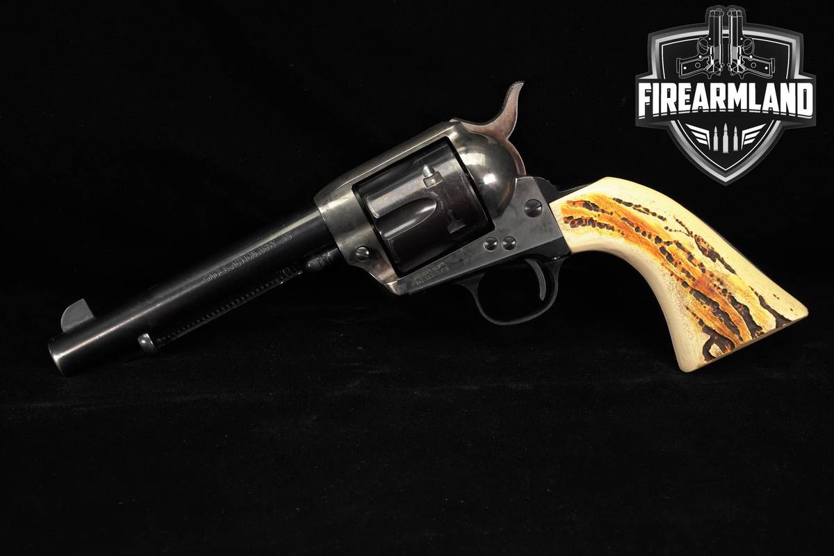 2002 A Uberti 1873 Single Action Cattleman Frontier Marshal 5.5 45-Colt SAA