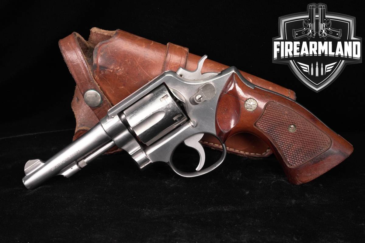 1973-1974 Smith & Wesson Model 64 No Dash S&W 38 Special 4" DA/SA M64