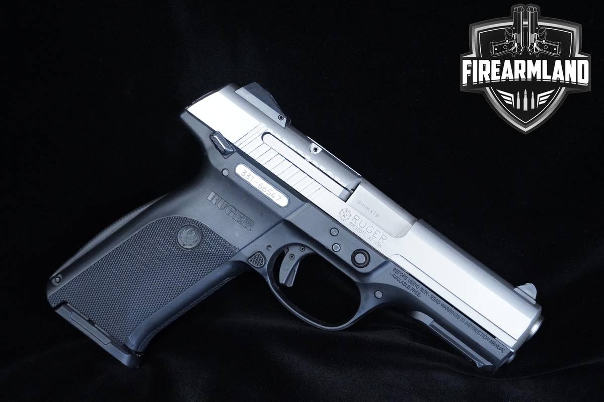 Ruger SR9 9mm 4.14" Two-Tone Ruger SR-9