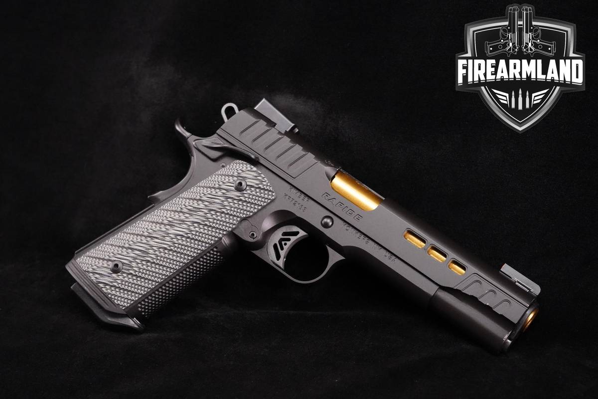 DESIRED Kimber Rapide 10mm 1911-A1 5" 1911A1 +4 MAGS & ORIG CASE