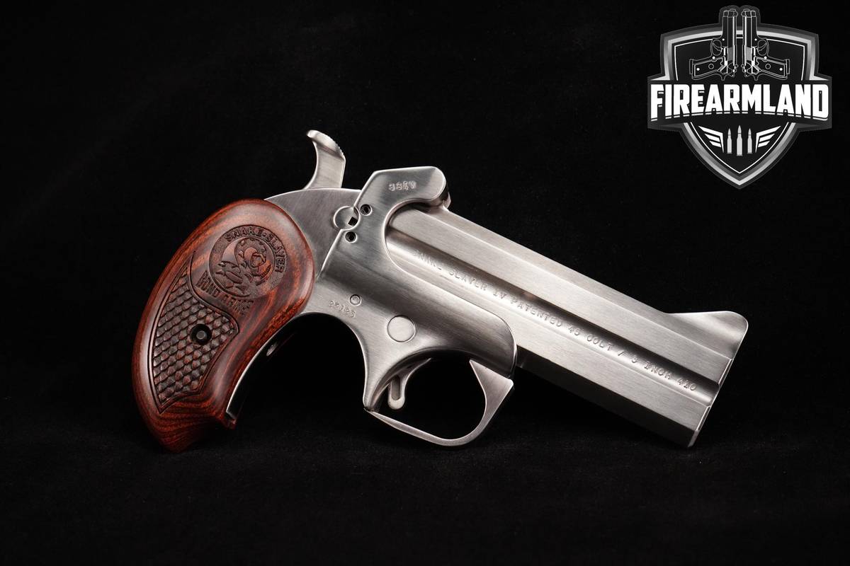 Bond Arms Snake Slayer IV 45 LC/410 4.25 Stainless Steel +ORIG CASE