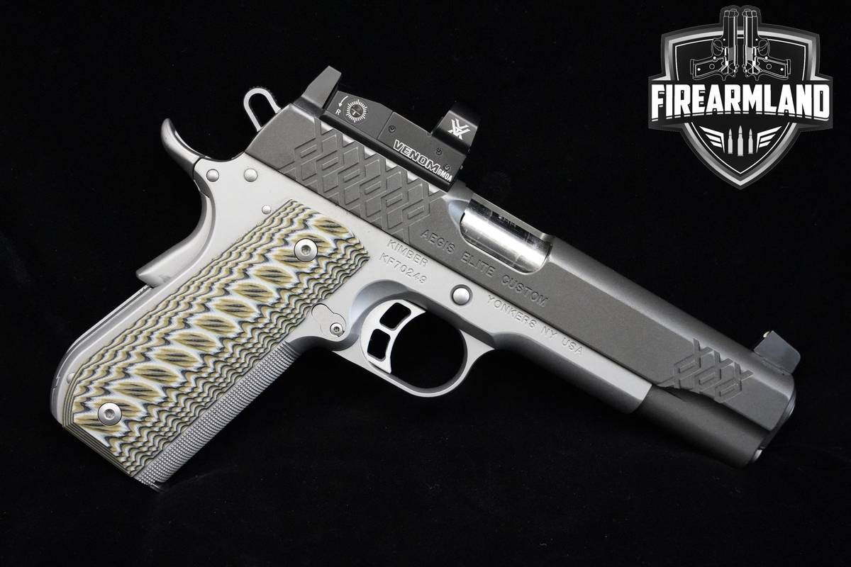 Kimber Aegis Elite Custom 9mm 5" 1911 Kimber 1911 +ORIGCASE & VORTEX OPTIC