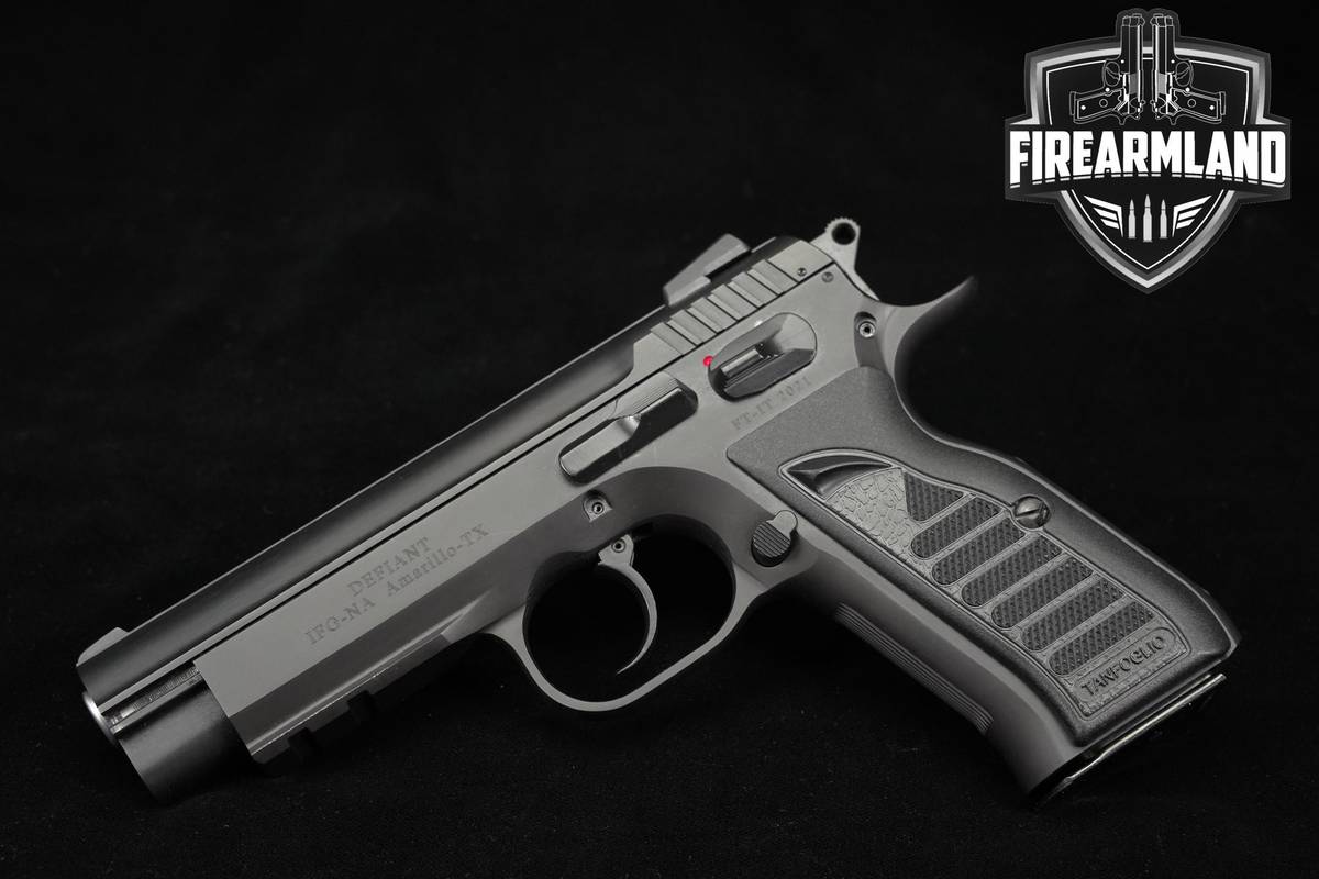 Tanfoglio Force Combat Defiant 9mm 4.45" Home Defense Pistol +2 MAGS