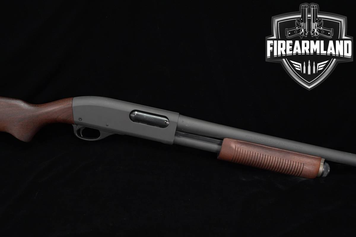 Remington Model 870 Magnum 12-Gauge 20" Gray & Wood