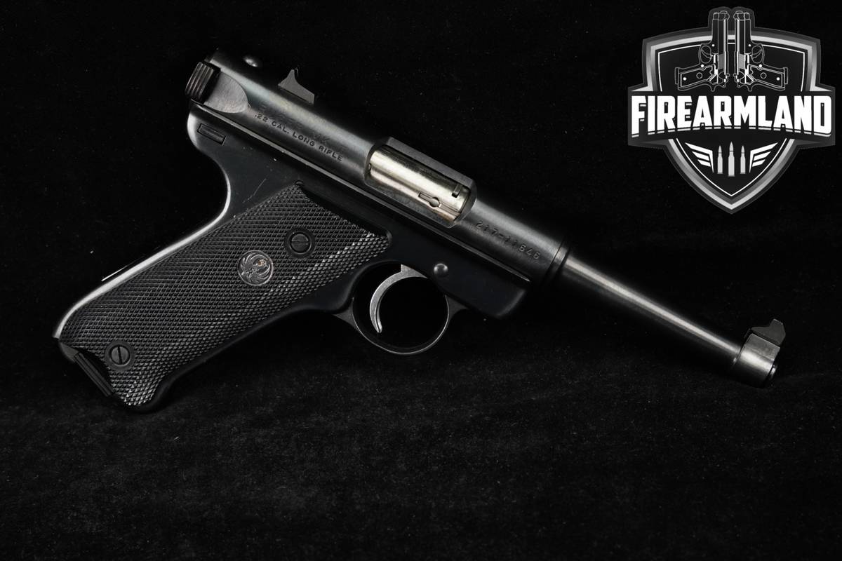 1991 Ruger Mk II Standard 22LR 4.75" Blued MKII Mark 2