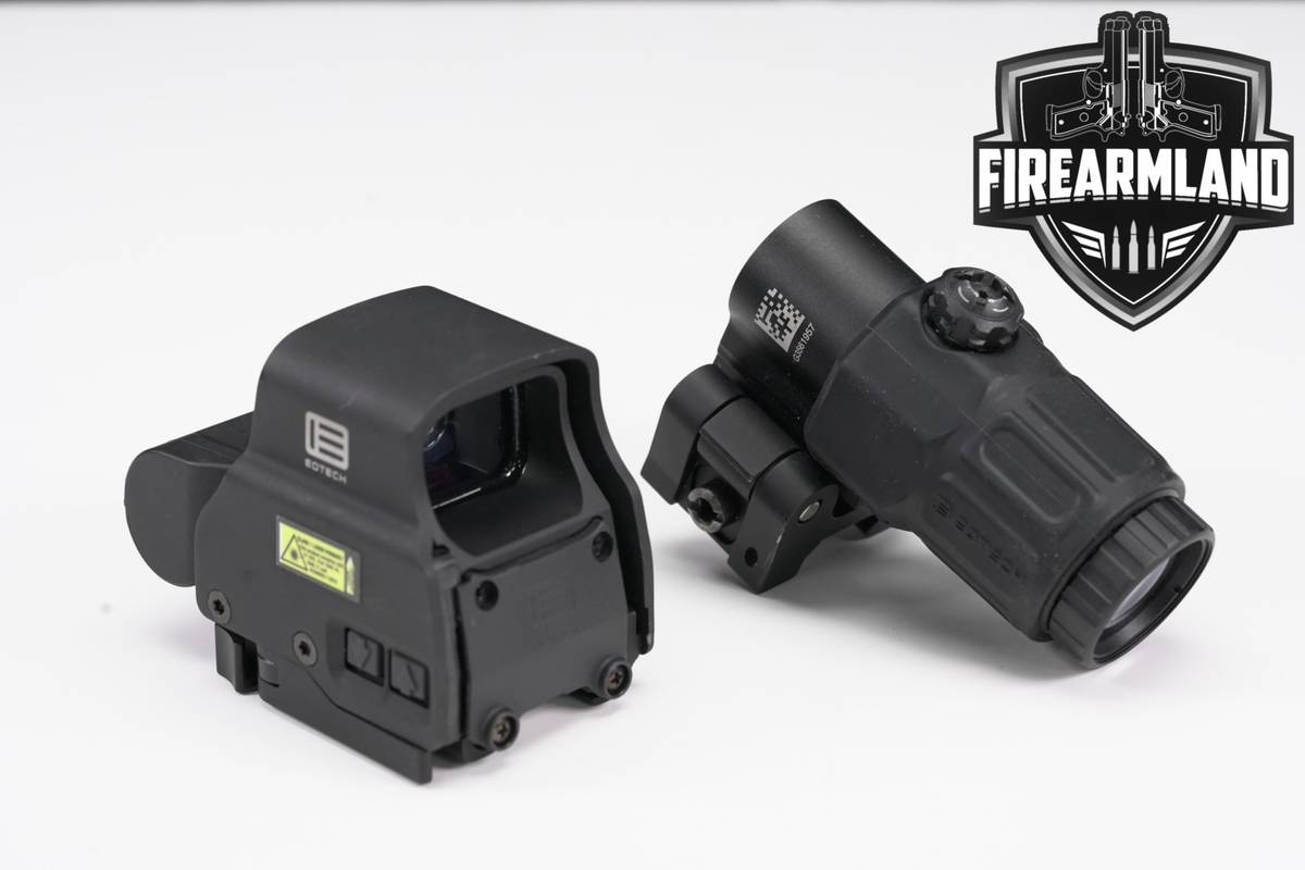EOTECH Exps 2 / G33 Magnifier 1 MOA DOT & 68 Circle Red Sight EXPS2
