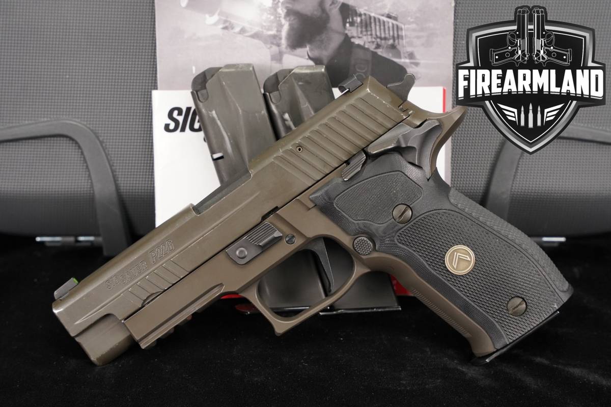 Sig Sauer P226 Legion SAO 9mm 4.4 Grey P 226 +3 MAGS & ORIG CASE