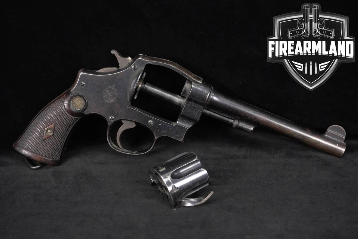 WWI 1916 Smith & Wesson 455 Hand Ejector Second Model S&W