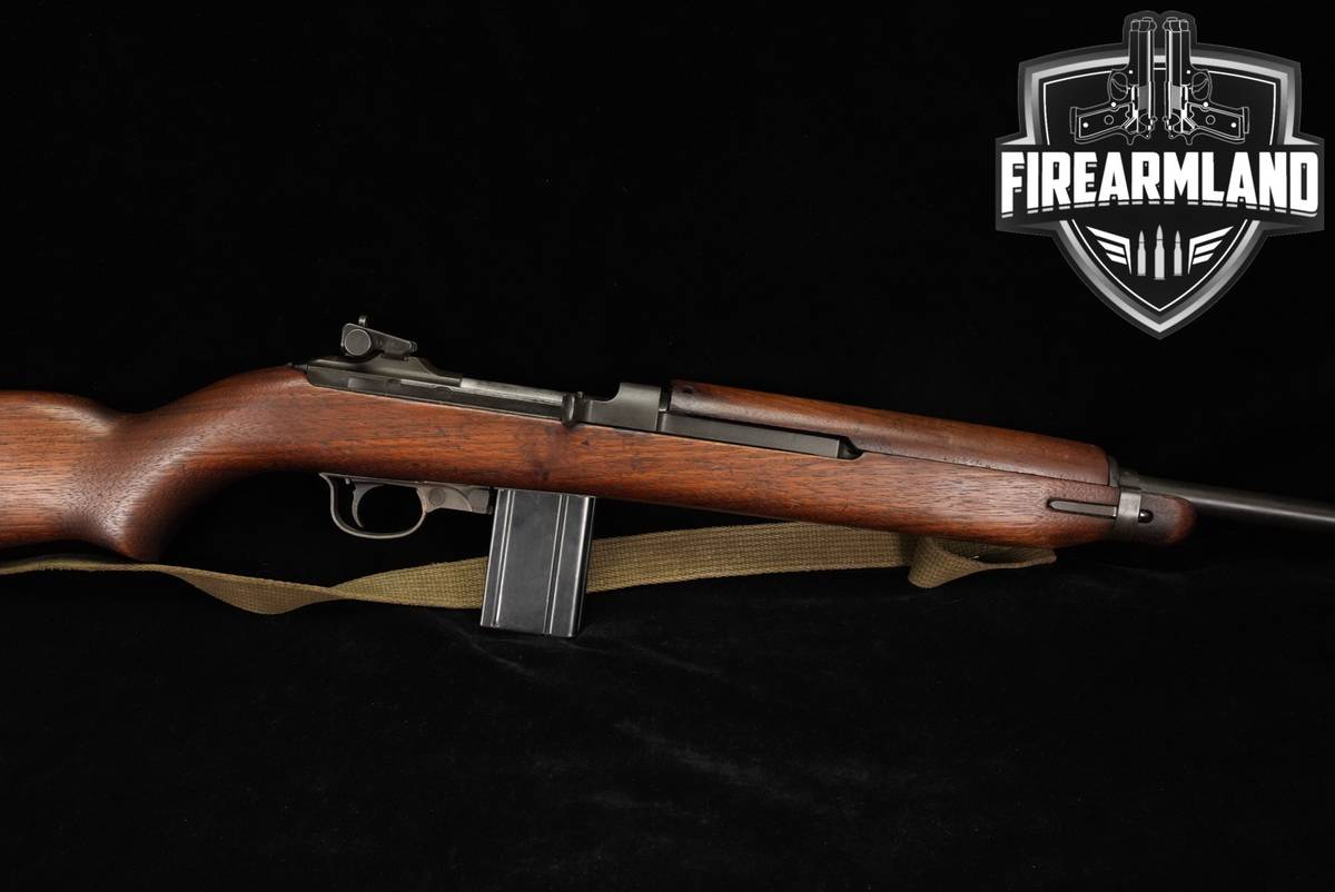 WWII 1944 IBM M1 Carbine 30 18 Parkerized & Hardwood USGI