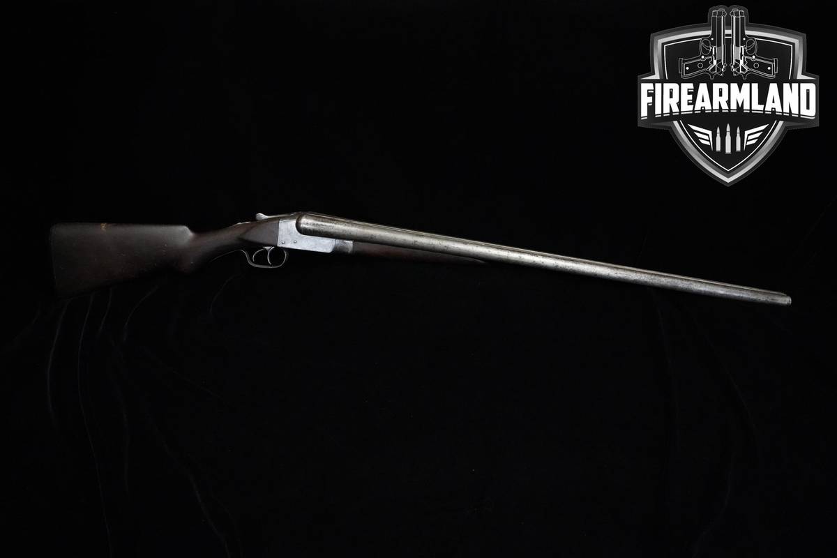 1st Year Production 1908 Ithaca Flues Model 12-Gauge 30" Blued Ithaca-Flues