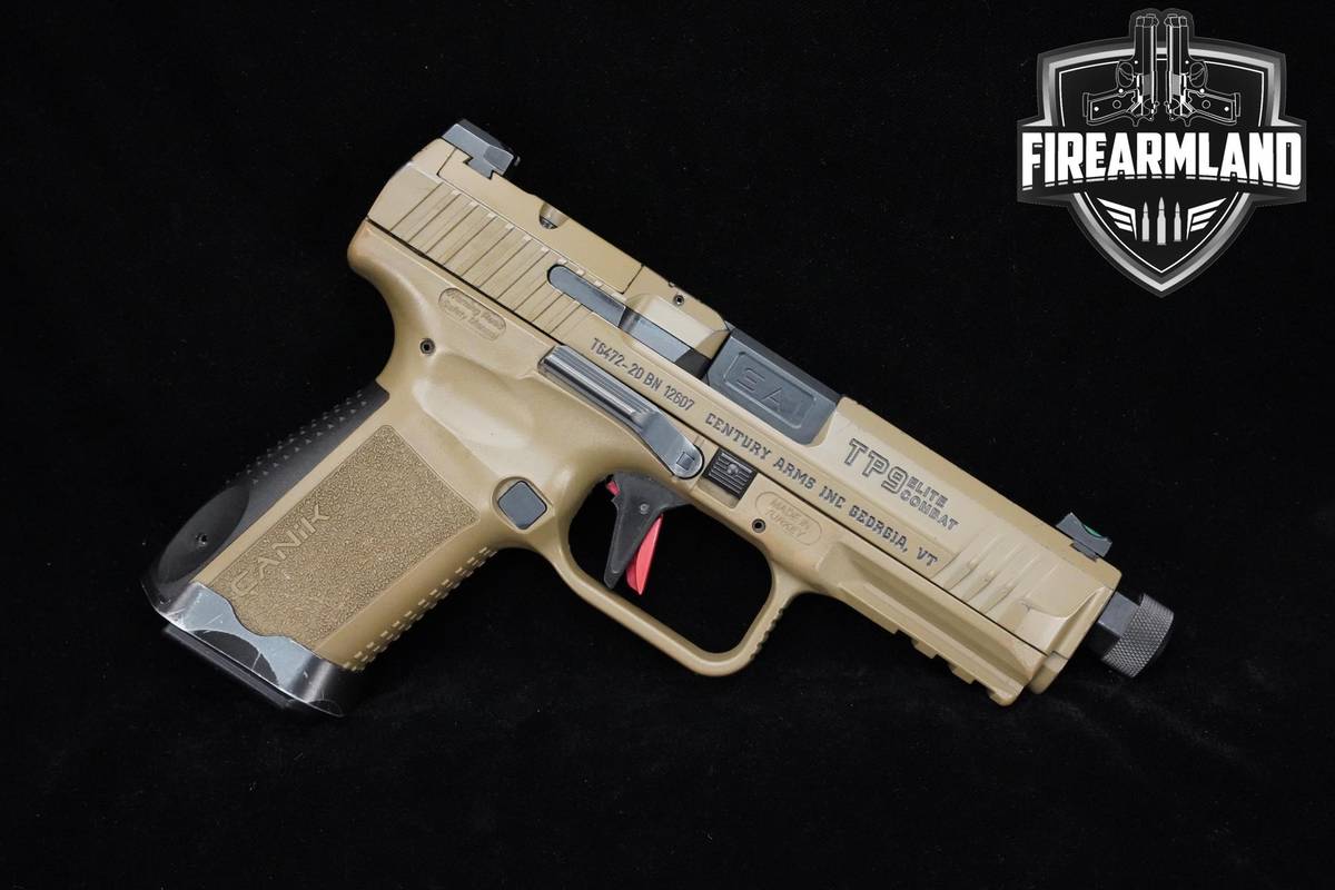 Canik TP9 Elite Combat 9mm 4.7" FDE Canik TP-9-Elite DUTY CCW