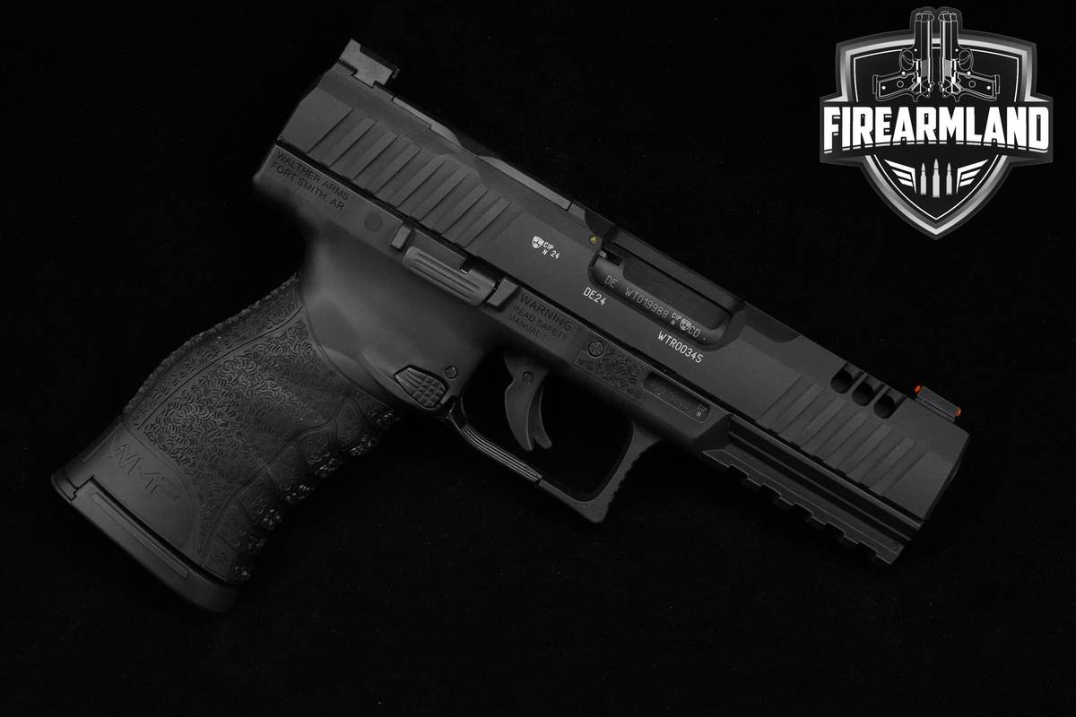 Walther WMP 22 WMR 4.3" Black Walther-WMP +2 MAGS