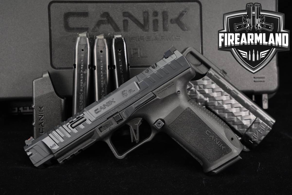 Canik SFx Rival 9mm Optics-Ready 5" +4 MAGS, ORIG CASE & HOLSTER