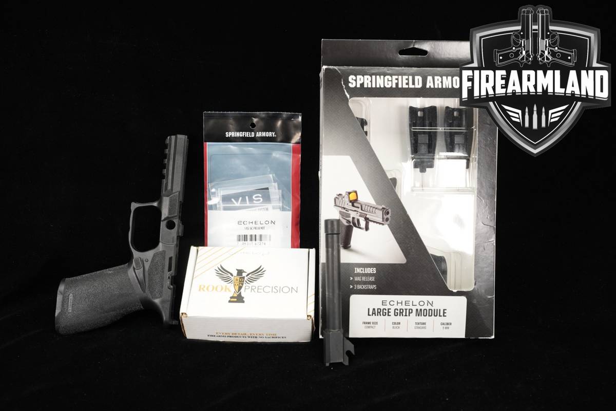 Springfield Armory Echelon 4.5" Threaded Barrel & Grip Modules 9mm +BOX