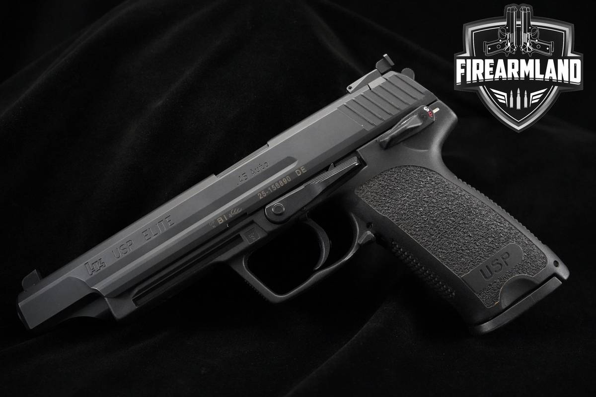 Heckler & Koch USP ELITE 45 ACP H&K-HK-USP USP45 USP-45 H&K-HK + ORIG CASE