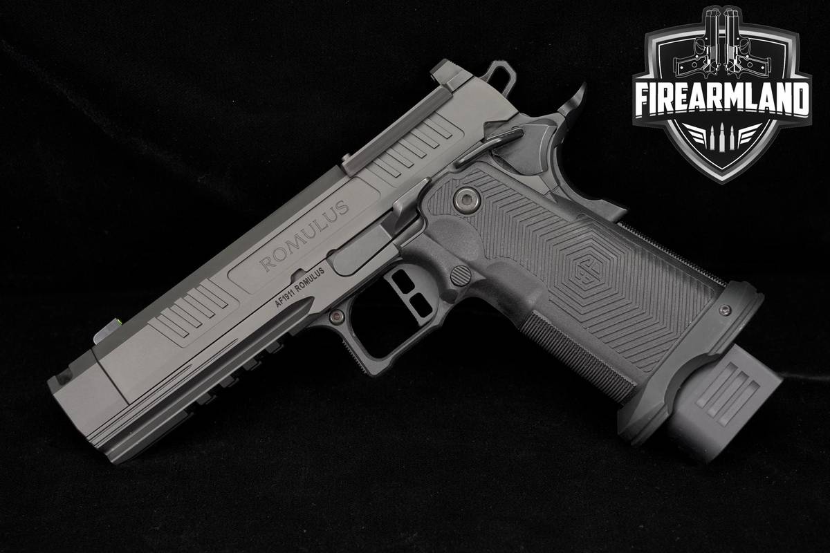 Alpha Foxtrot AF1911 Romulus MOS 9mm 1911 4.25" 2011 +2 MAGS & ORIG CASE