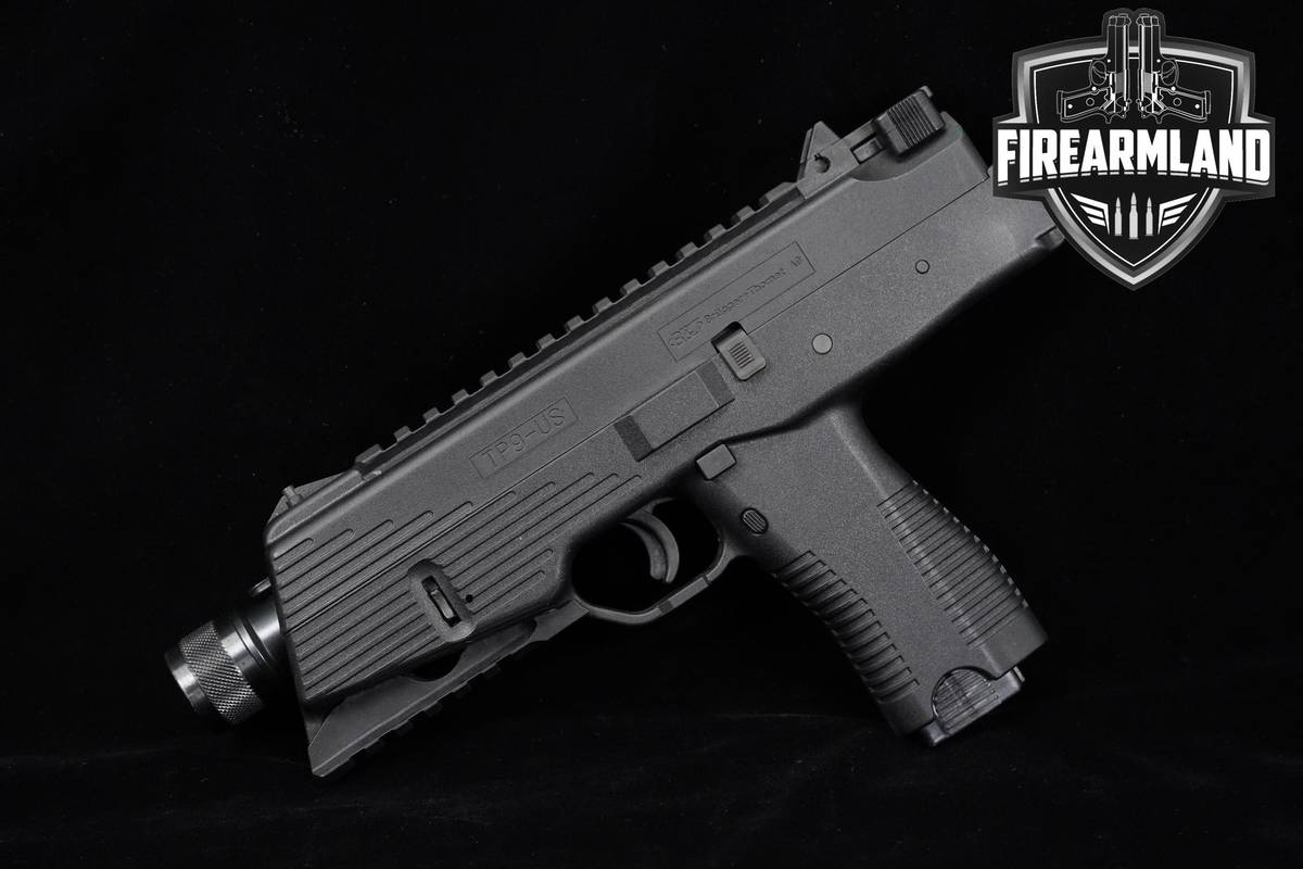 SWISS-MADE Brugger & Thomet BT TP9 US 9-mm 5.1 Black Defense Pistol +2 MAGS