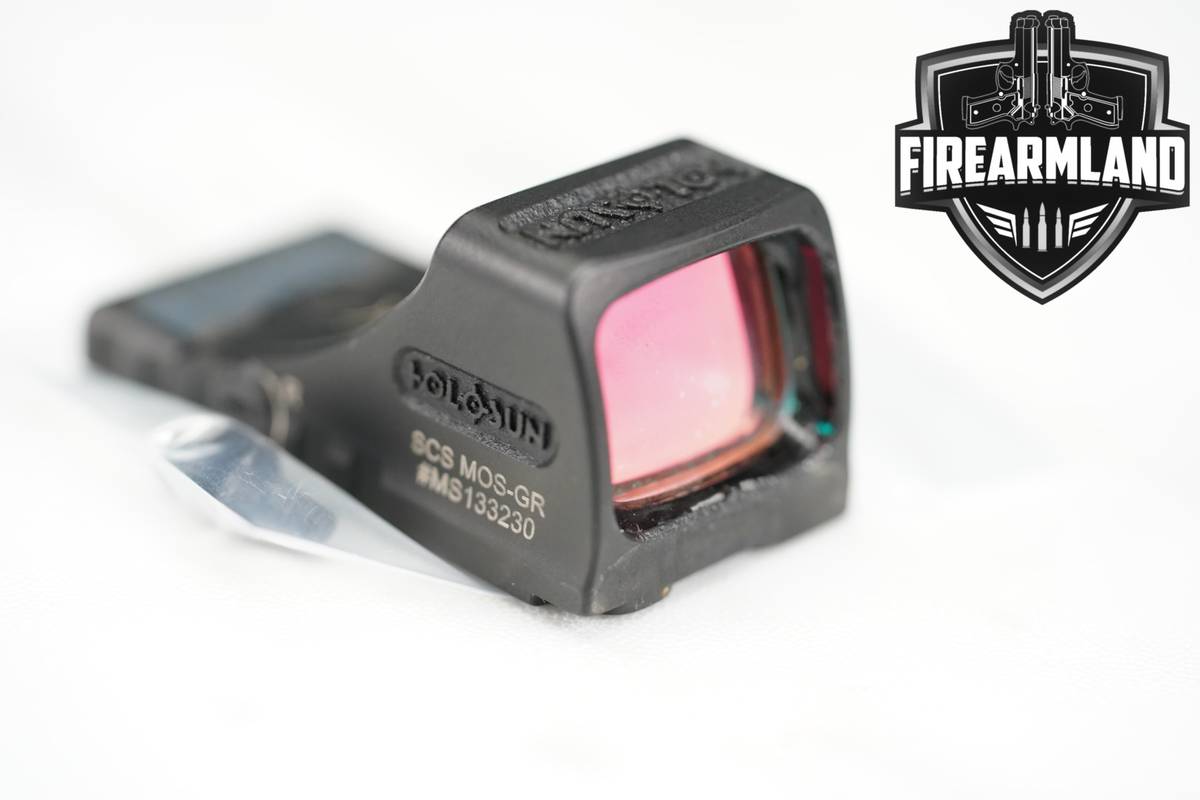 Holosun SCS MOS-GR Green 2 MOA Dot & 32 Circle Red Sight RDS