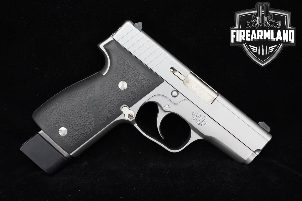 Kahr Arms K9 9mm 3.5" Stainless Kahr-Arms K9 Kahr-K9 +3 MAGS & ORIG BOX